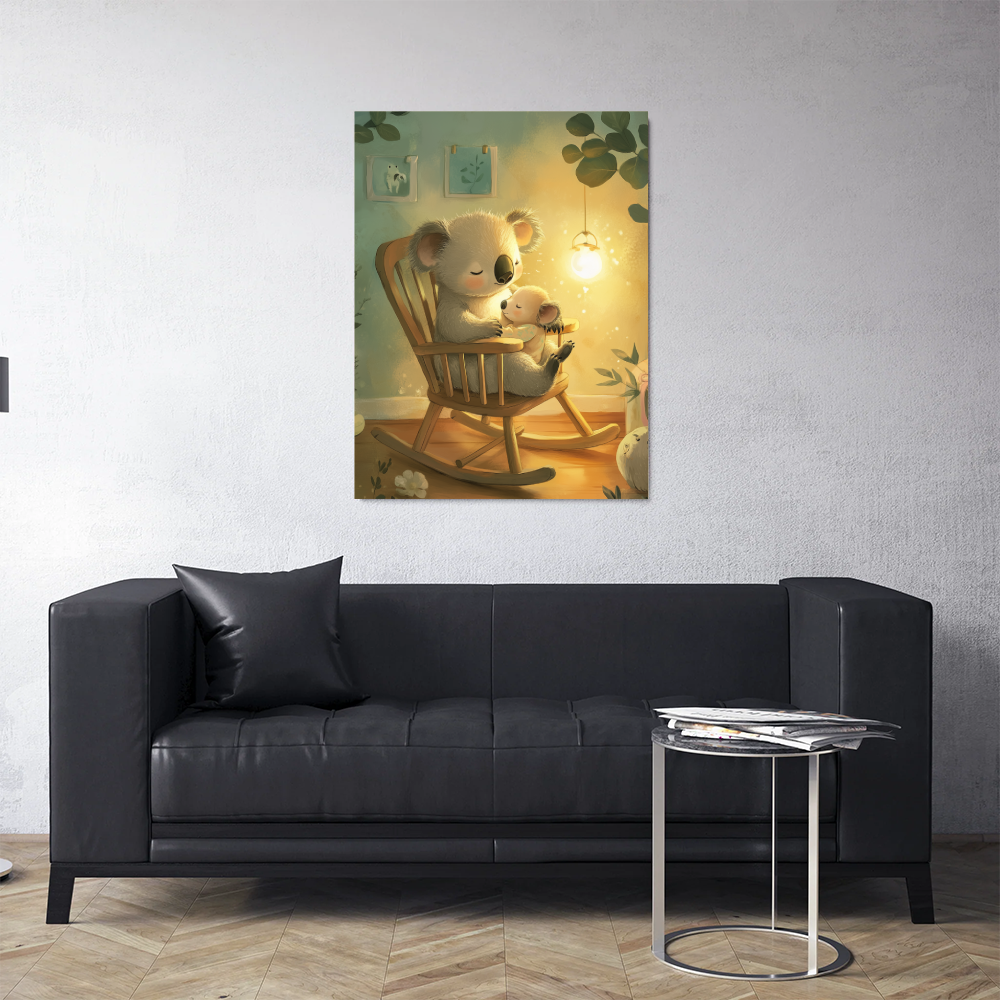 Tableau Koala Chambre Bébé Illustration