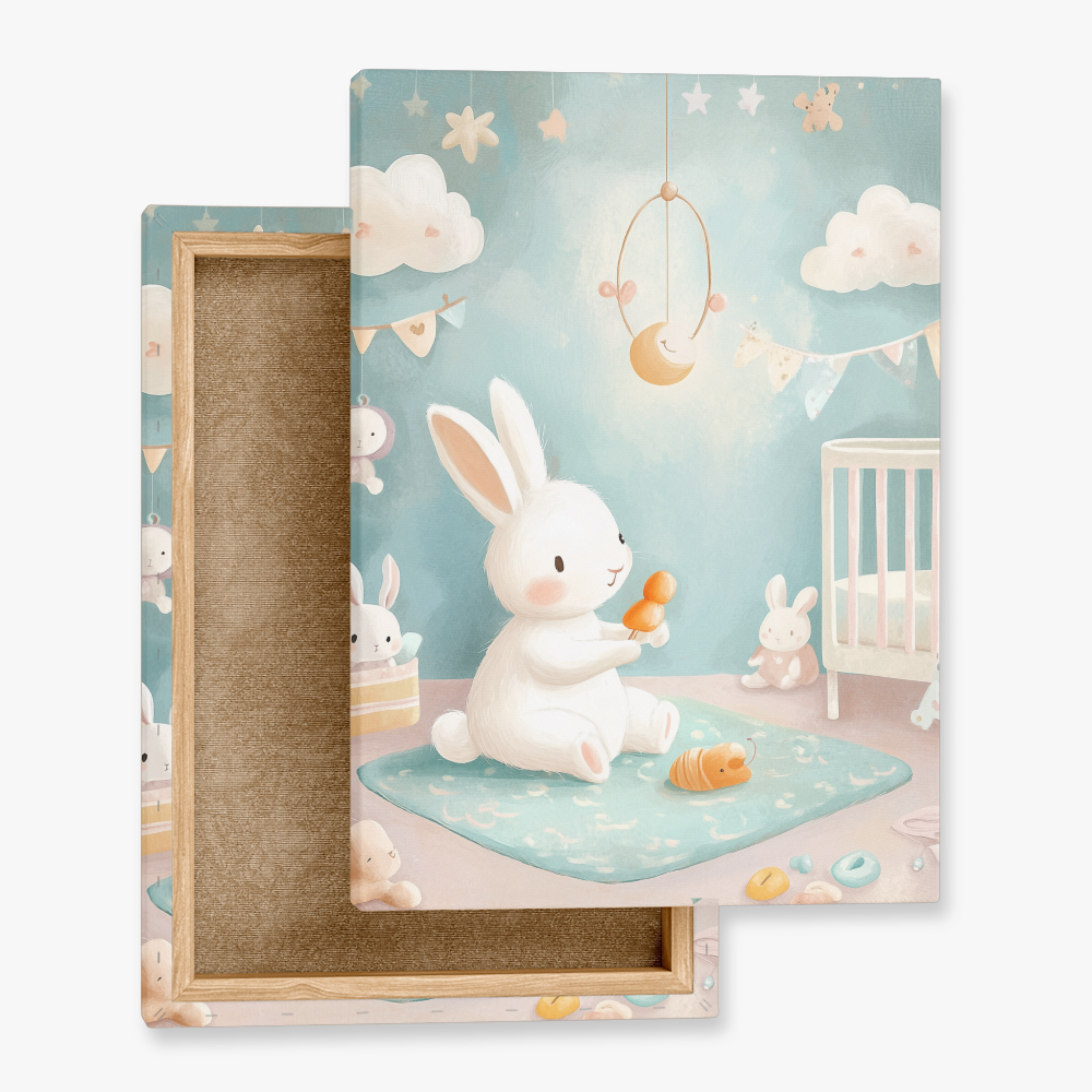 Tableau Lapin Chambre Bébé