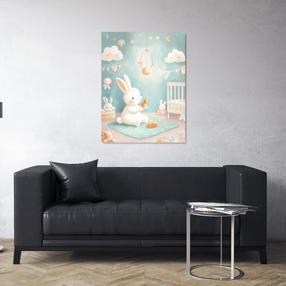 Tableau Lapin Chambre Bébé