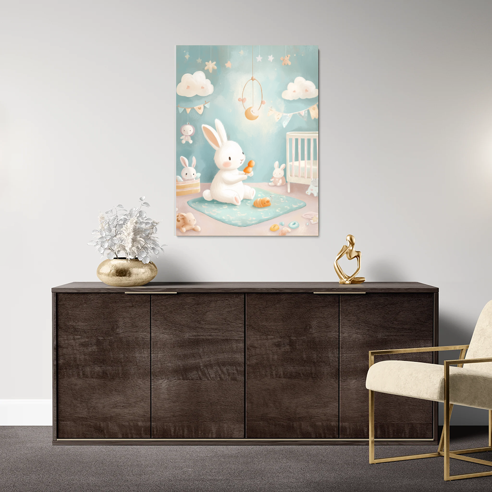 Tableau Lapin Chambre Bébé