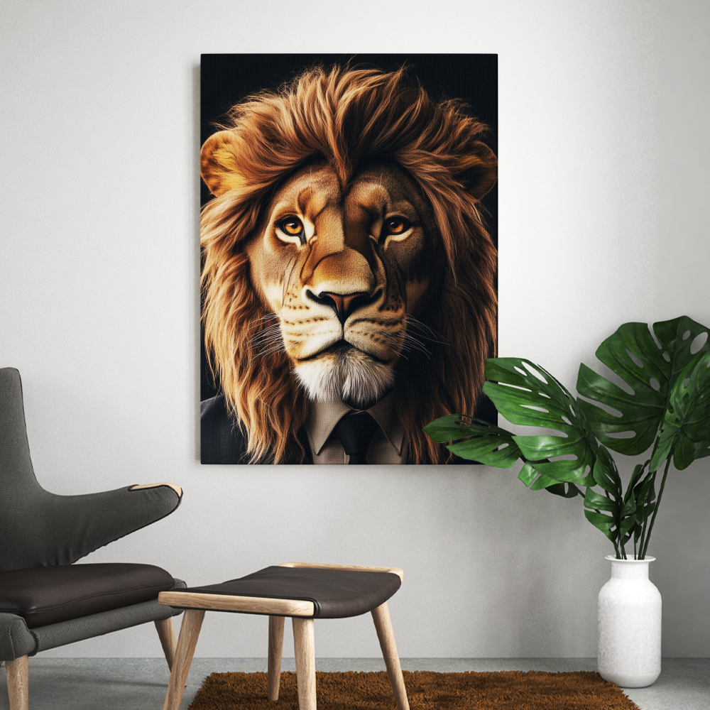 Tableau Lion Costume