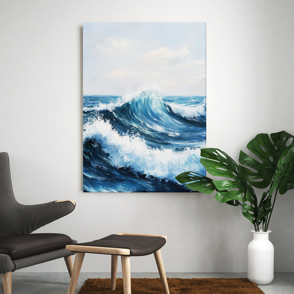 Tableau Mer Agitée