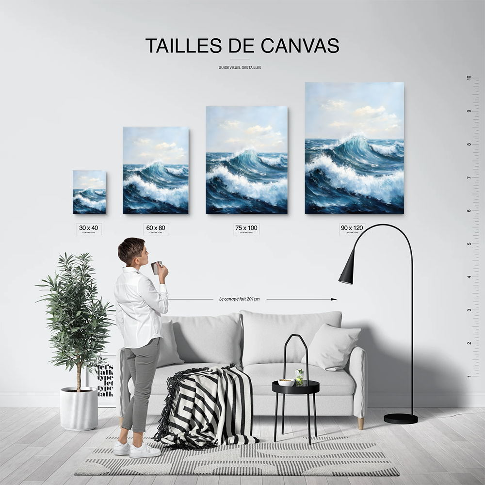 Tableau Mer Agitée