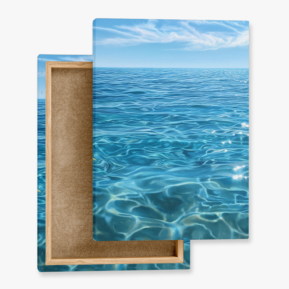 Tableau Mer Bleue