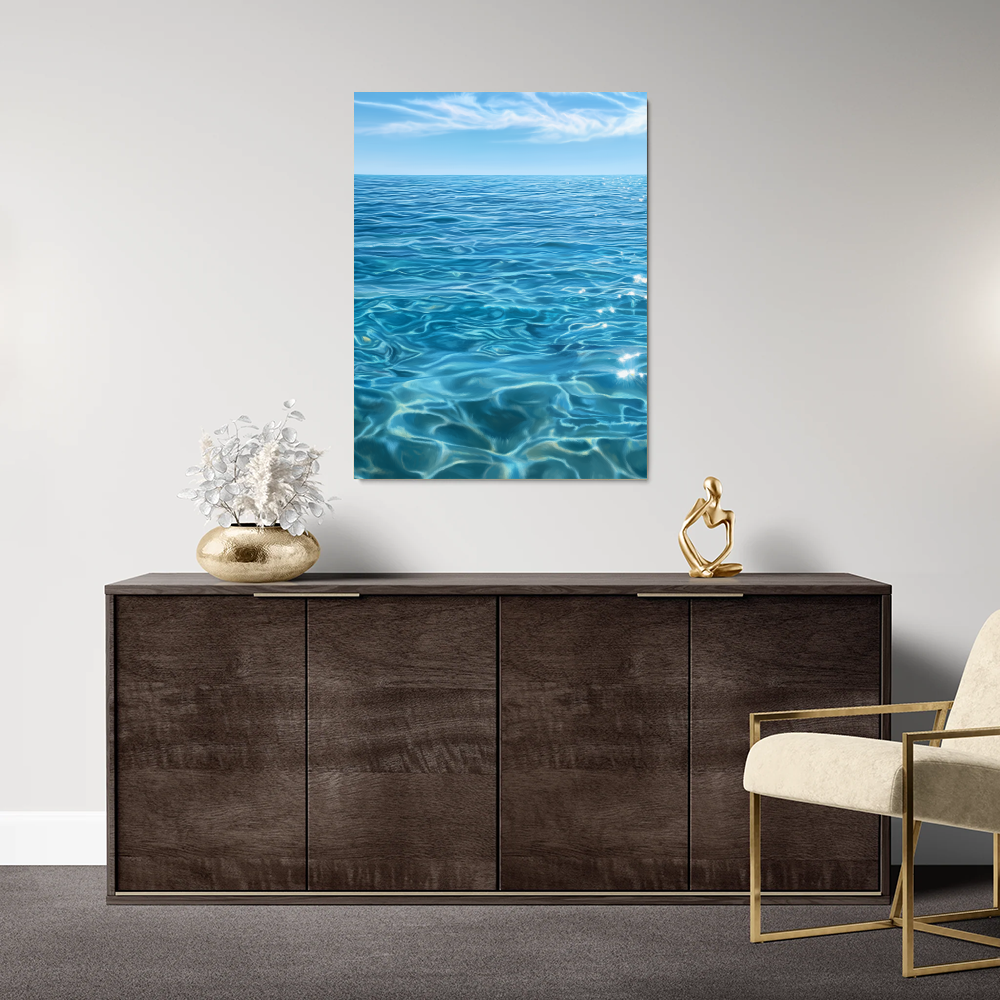Tableau Mer Bleue