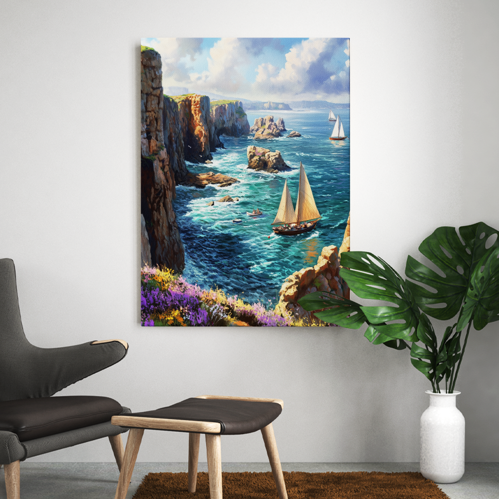 Tableau Mer Bretagne