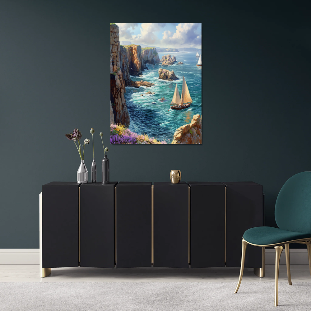 Tableau Mer Bretagne