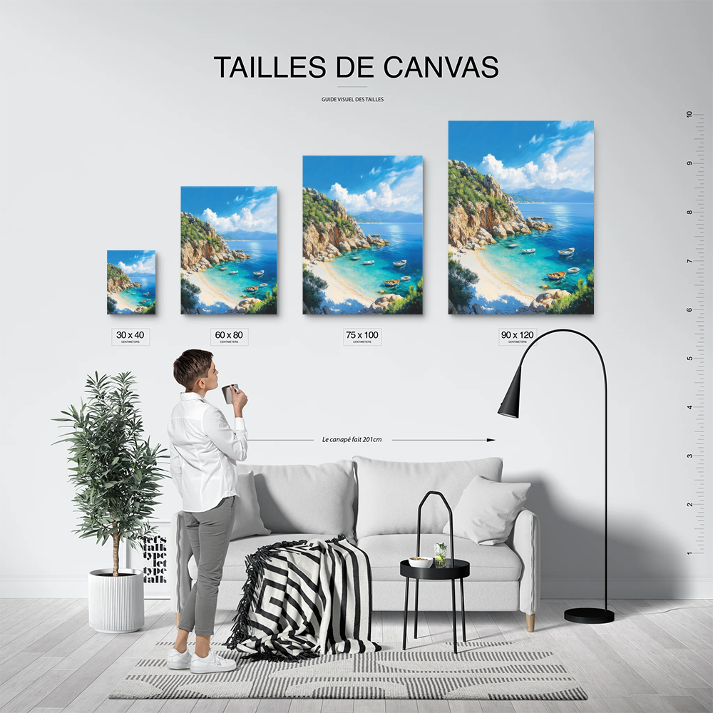 Tableau Mer Corse
