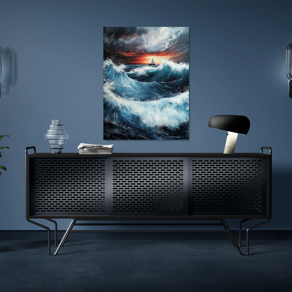 Tableau Mer Déchainée