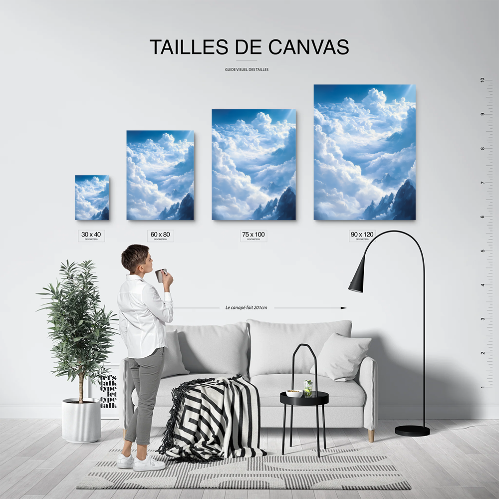 Tableau Mer de Nuage