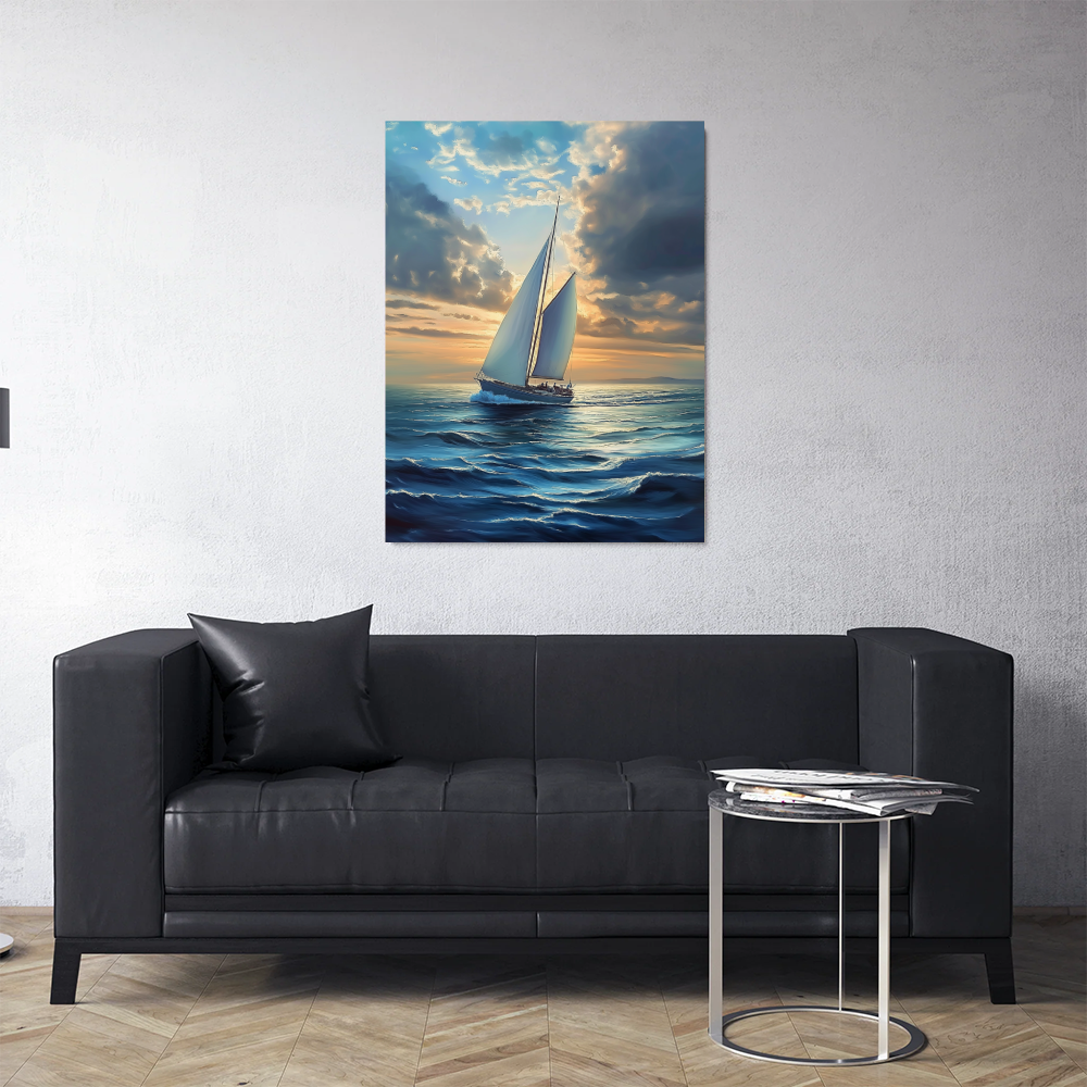 Tableau Mer et Bateau
