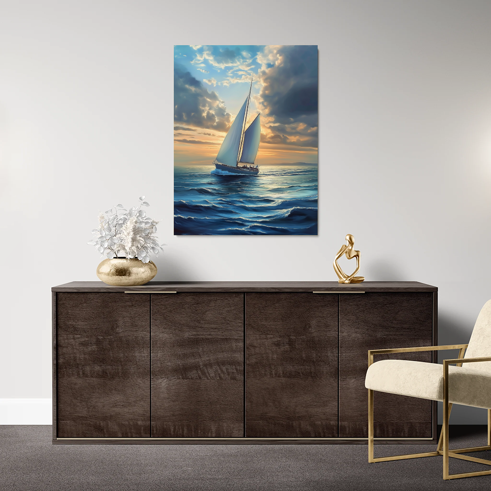 Tableau Mer et Bateau