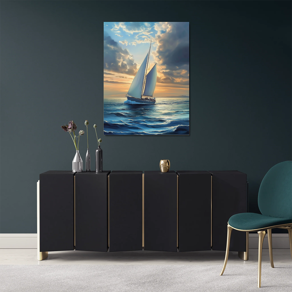 Tableau Mer et Bateau