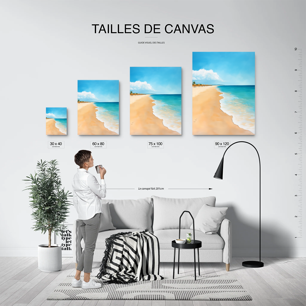 Tableau Mer Plage