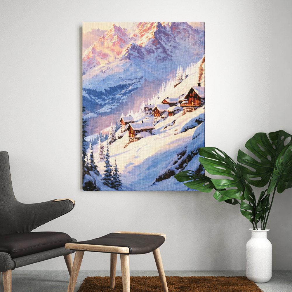 Tableau Montagne Alpes