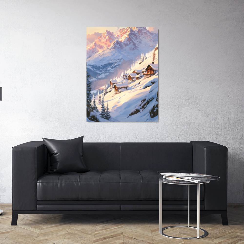 Tableau Montagne Alpes