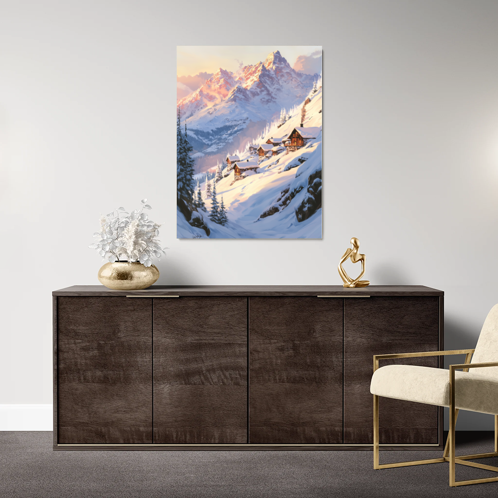 Tableau Montagne Alpes