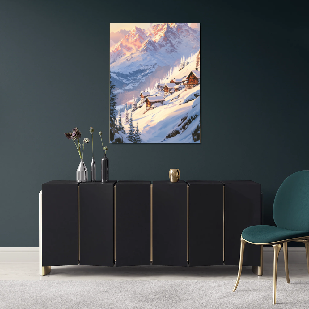 Tableau Montagne Alpes