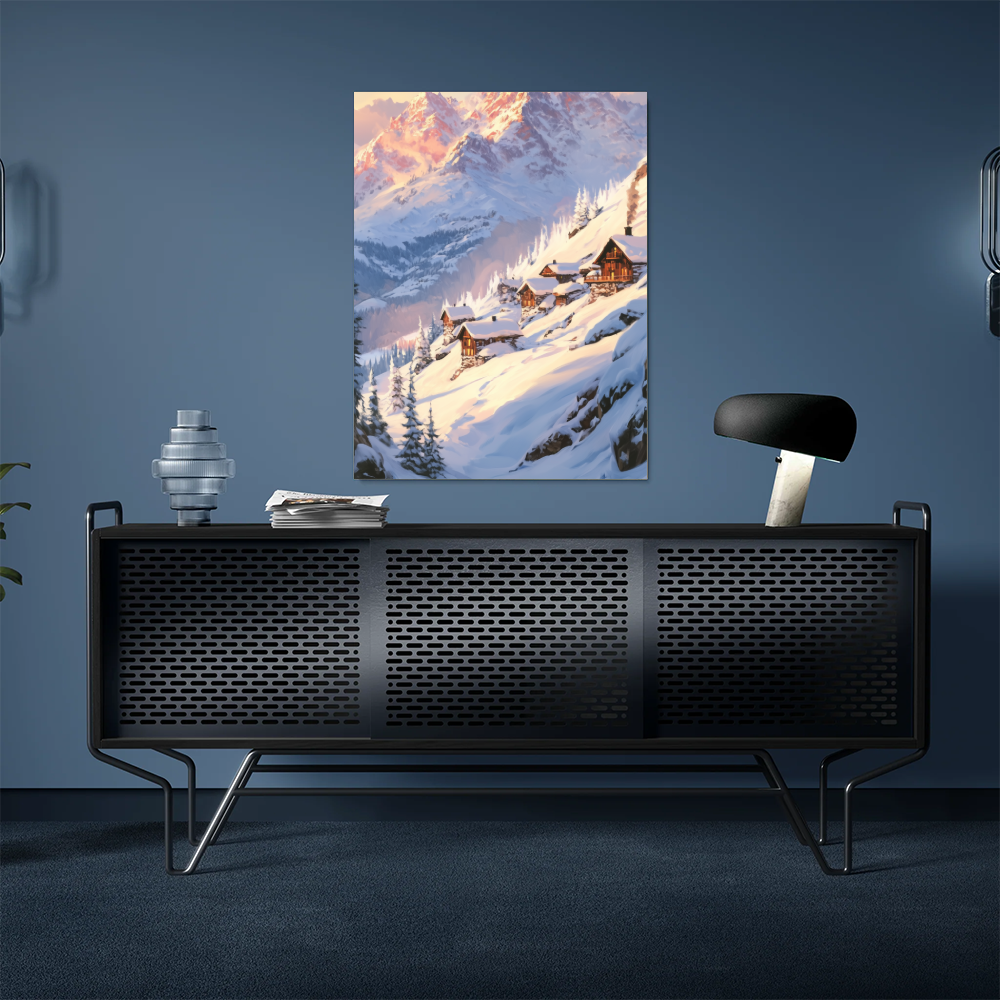 Tableau Montagne Alpes
