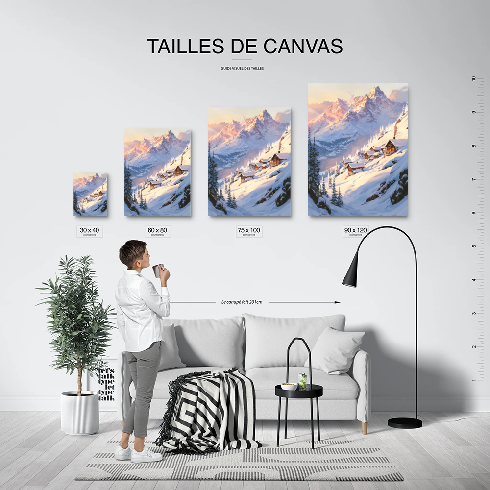 Tableau Montagne Alpes