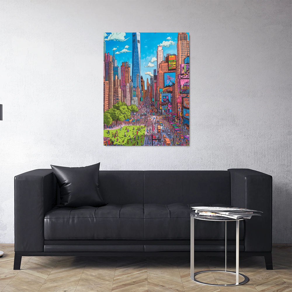 Tableau New York Couleur