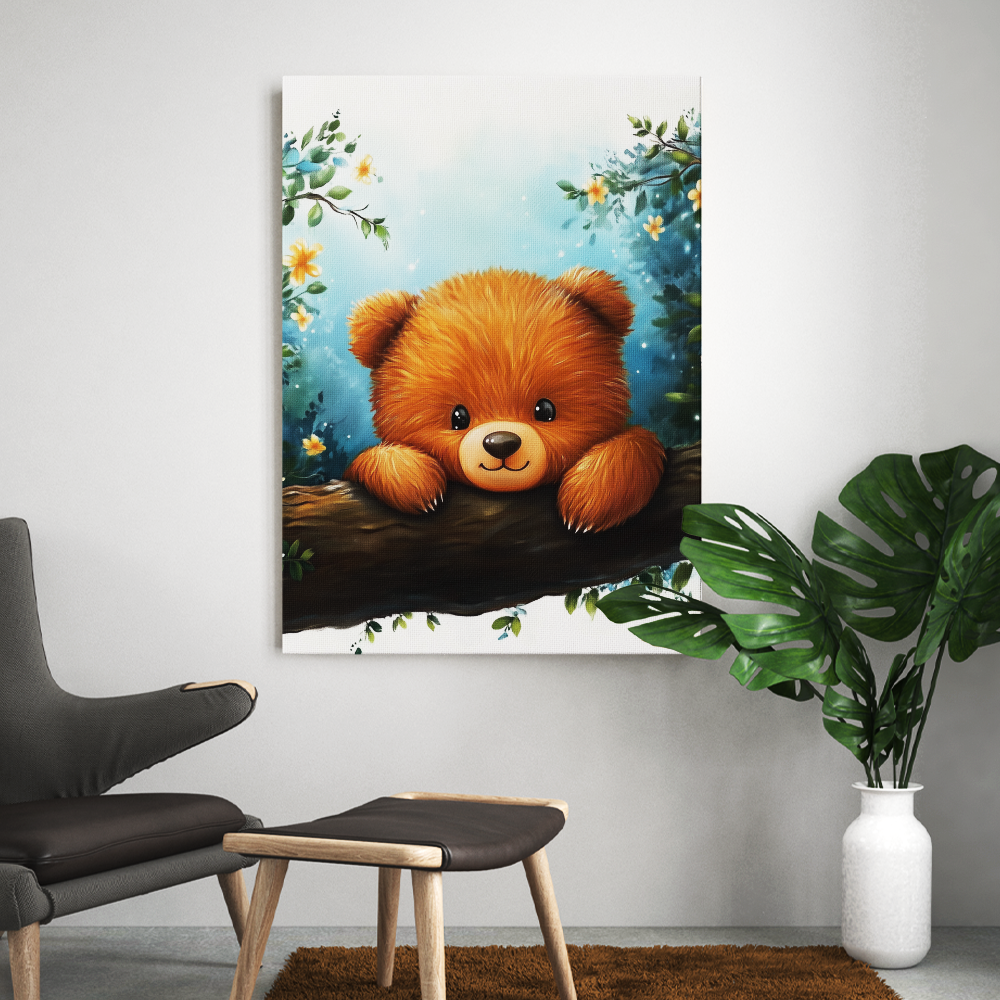Tableau Nounours Chambre Bébé