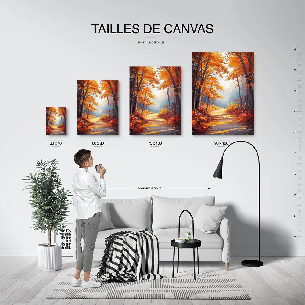 Tableau Paysage Automne