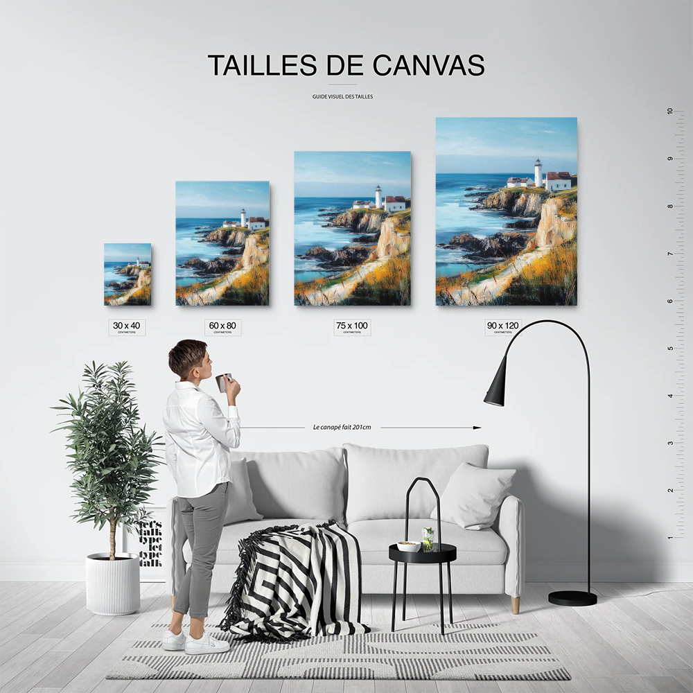 Tableau Paysage Bretagne