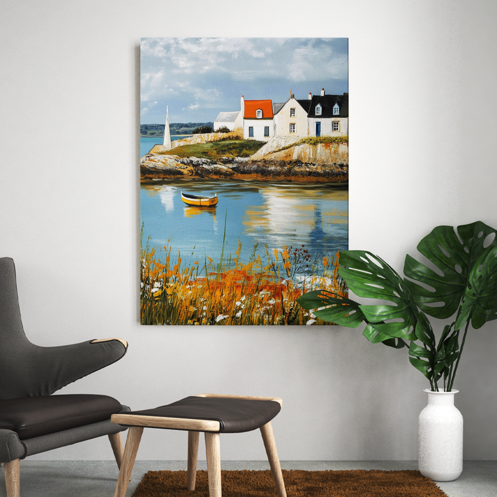 tableau paysage Breton
