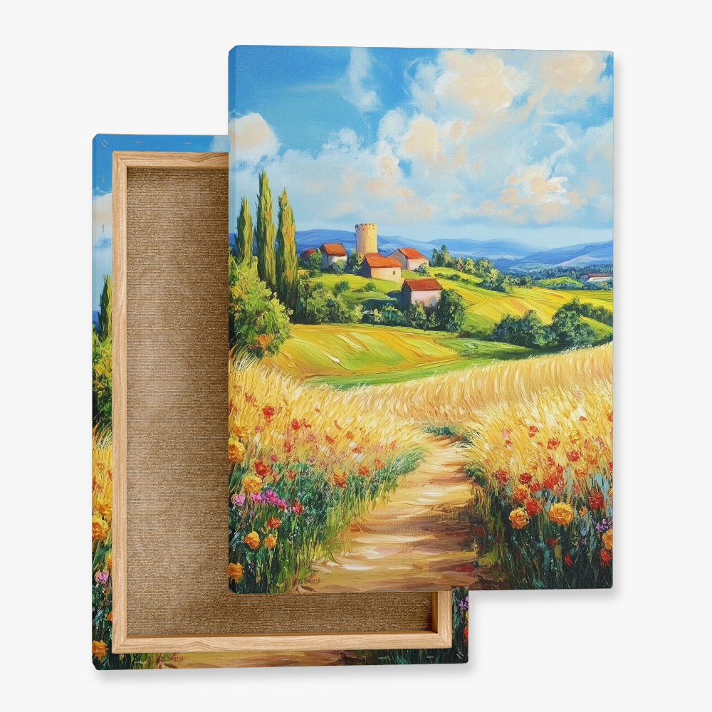 Tableau Paysage Campagne