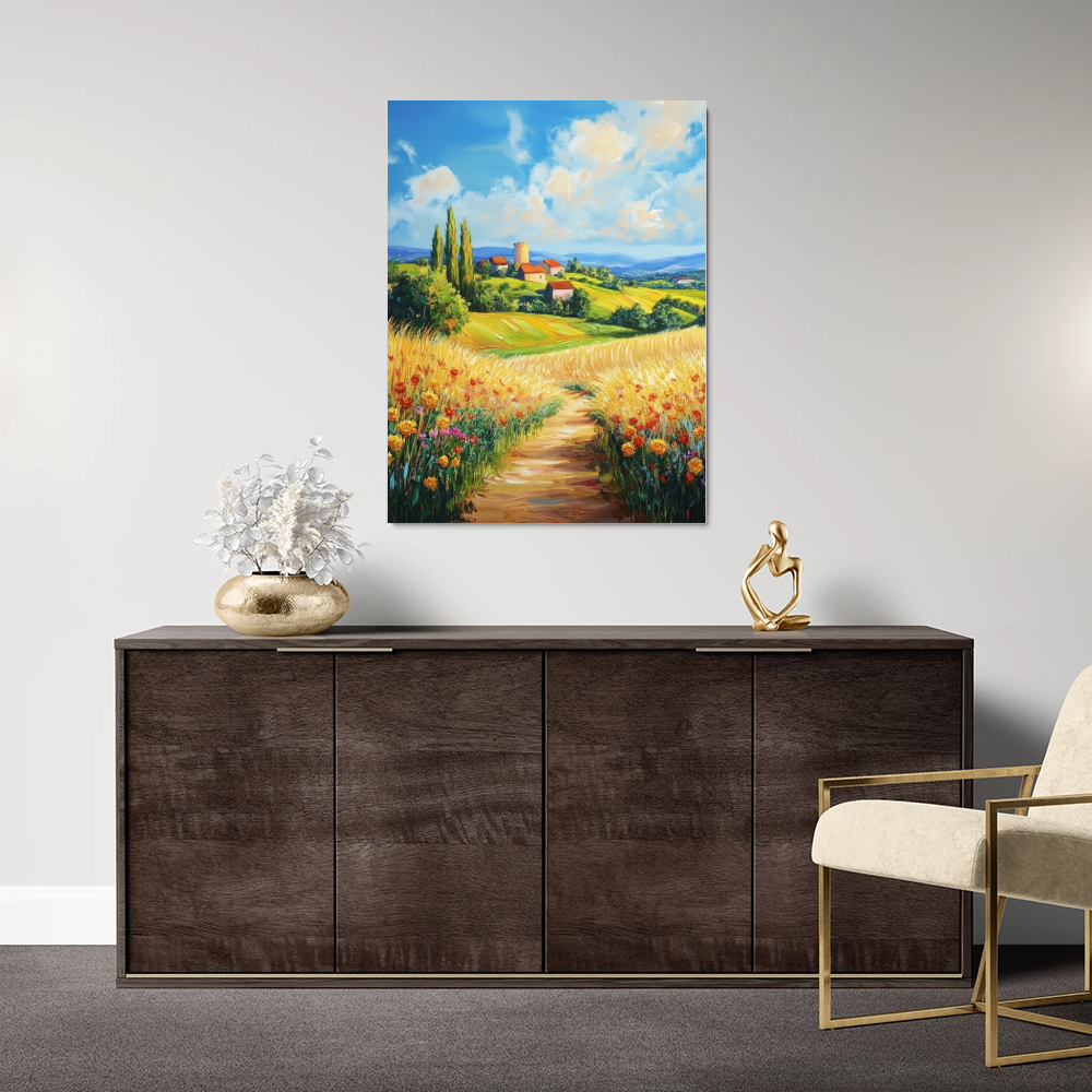 Tableau Paysage Campagne