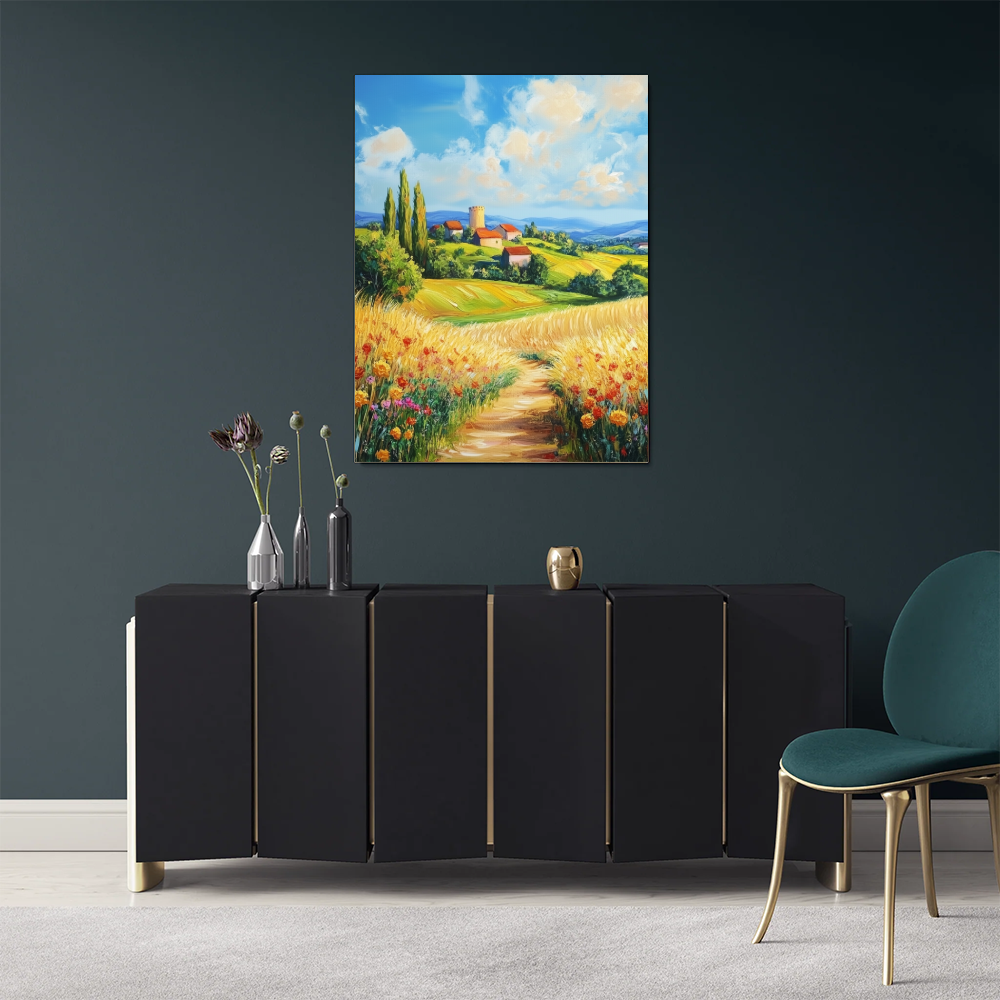 Tableau Paysage Campagne