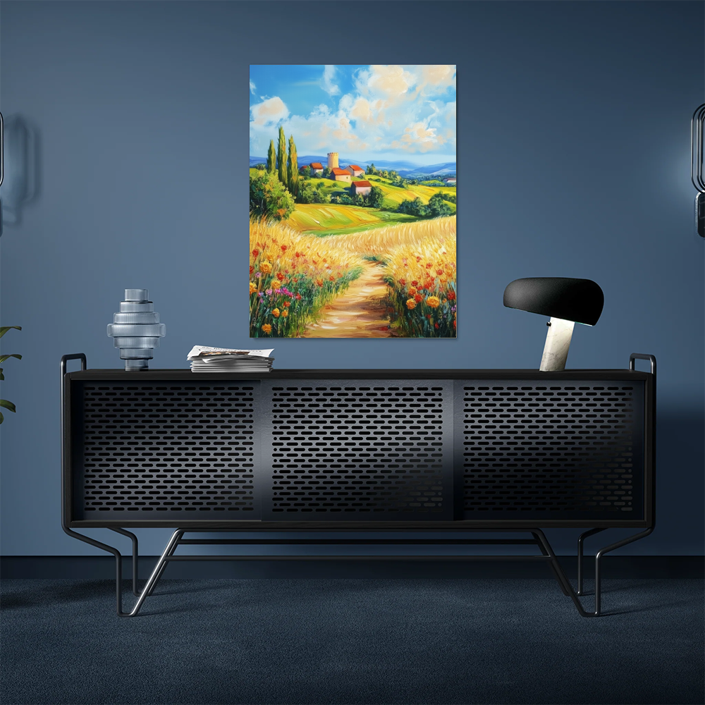 Tableau Paysage Campagne