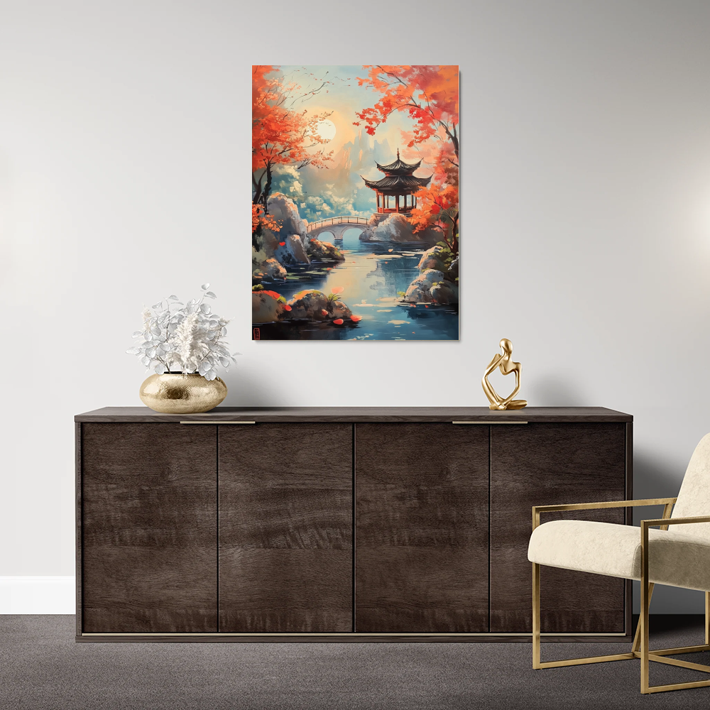 Tableau Paysage Chinois