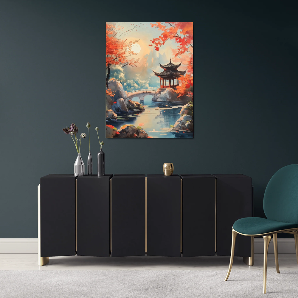 Tableau Paysage Chinois
