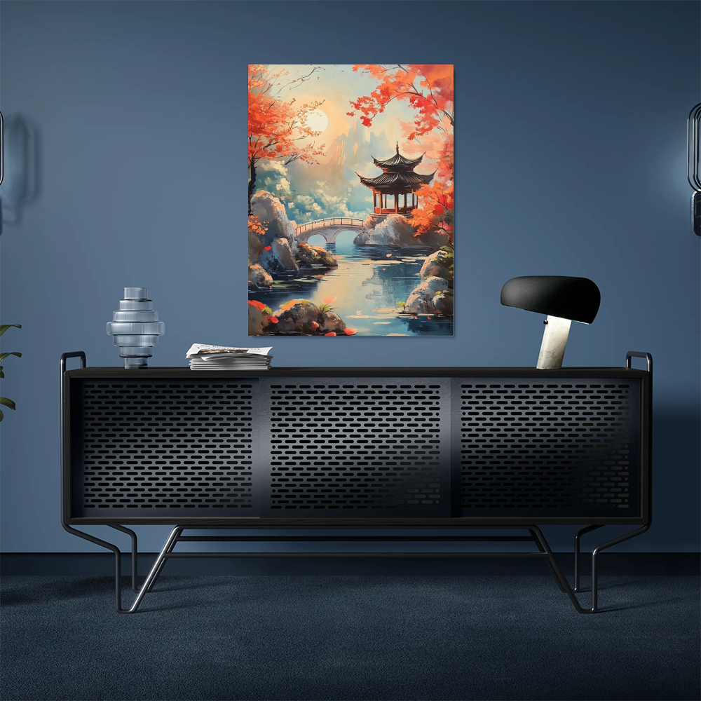 Tableau Paysage Chinois