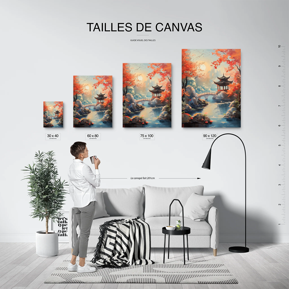 Tableau Paysage Chinois