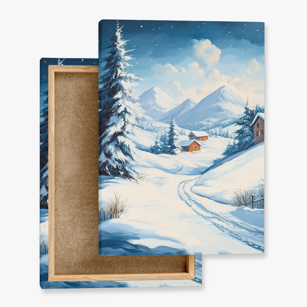 Tableau Paysage de Neige