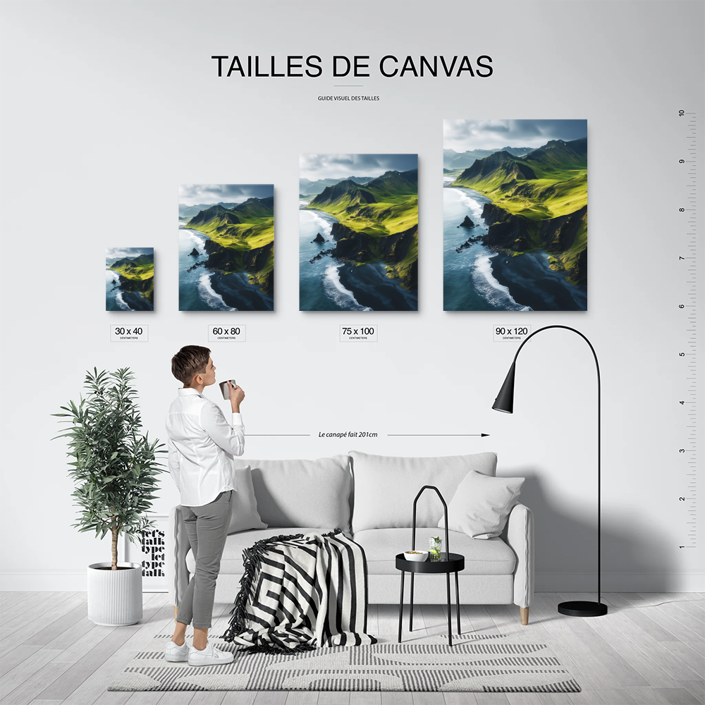 Tableau Paysage Islande