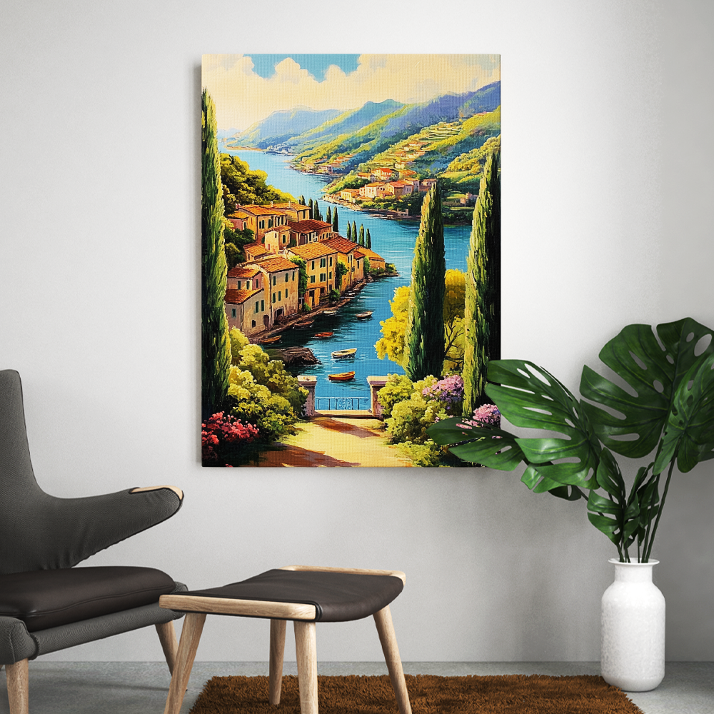 Tableau Paysage Italien
