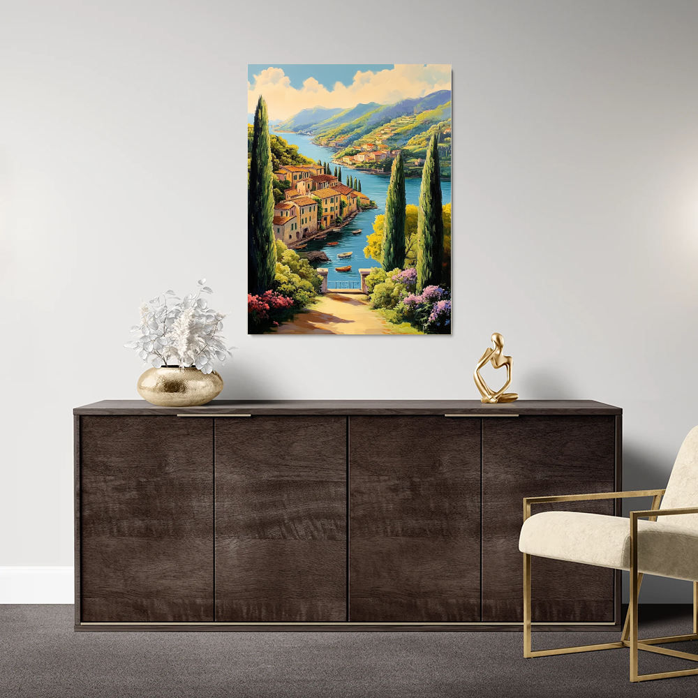 Tableau Paysage Italien