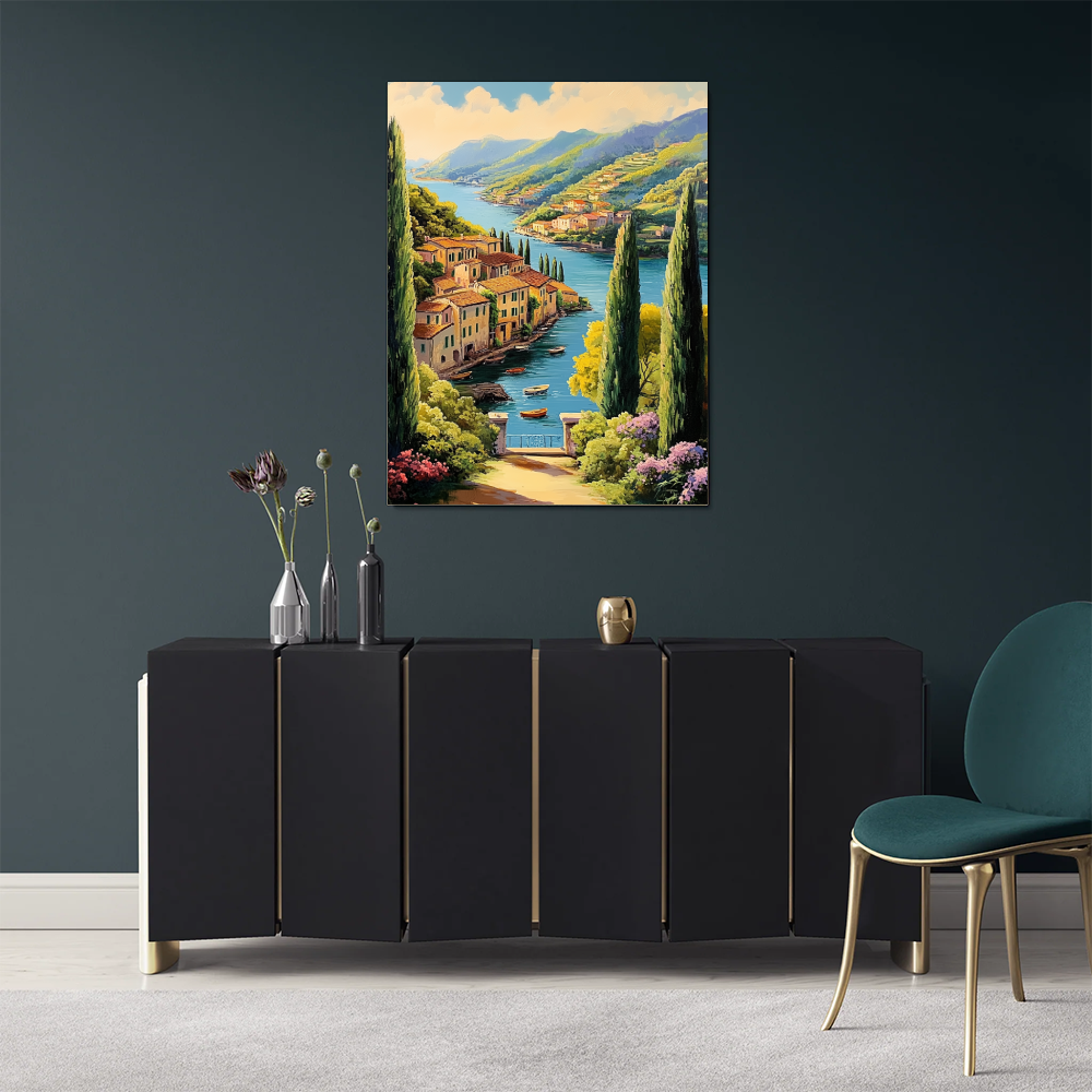 Tableau Paysage Italien