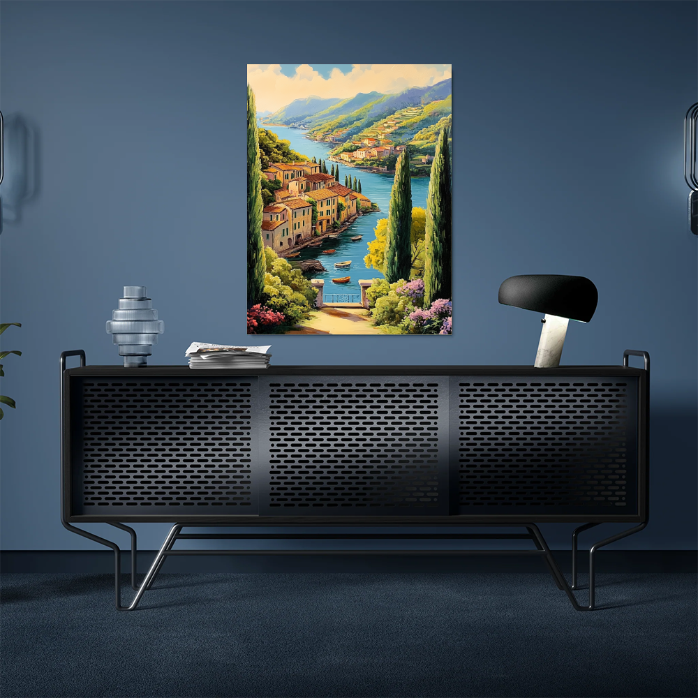 Tableau Paysage Italien