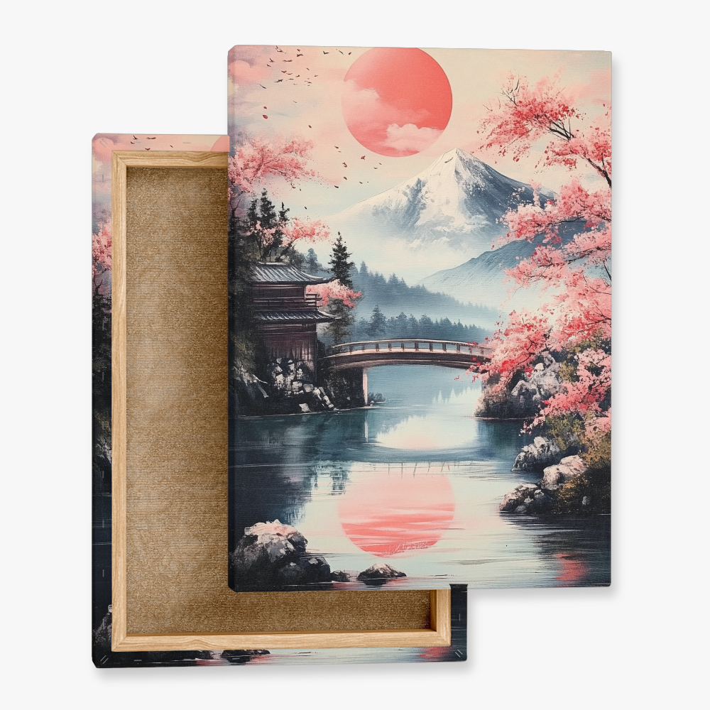 Tableau Paysage Japonais