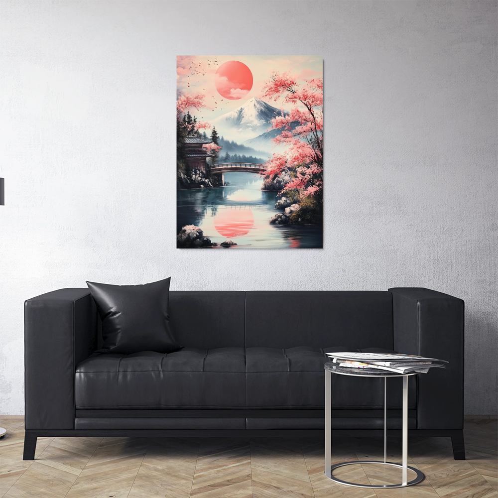 Tableau Paysage Japonais