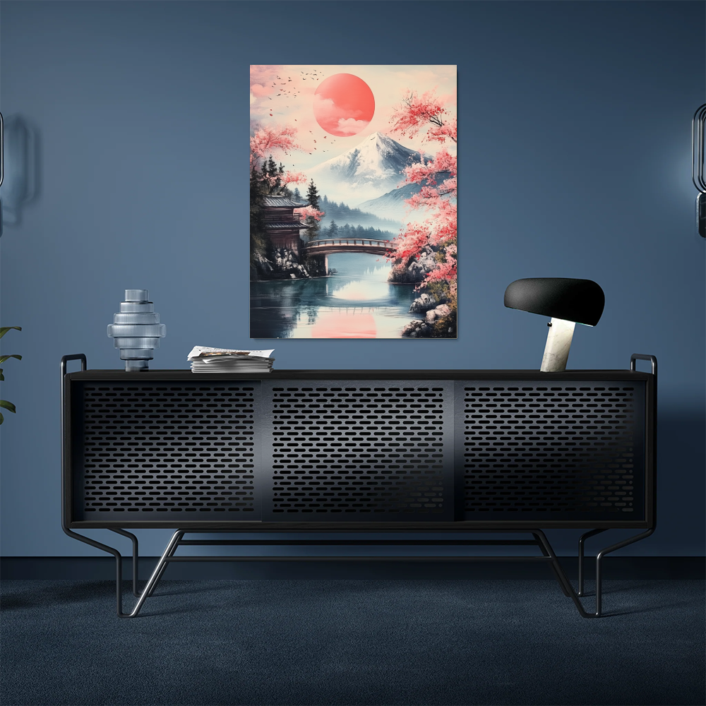 Tableau Paysage Japonais