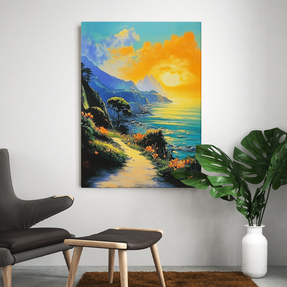 Tableau Paysage Moderne