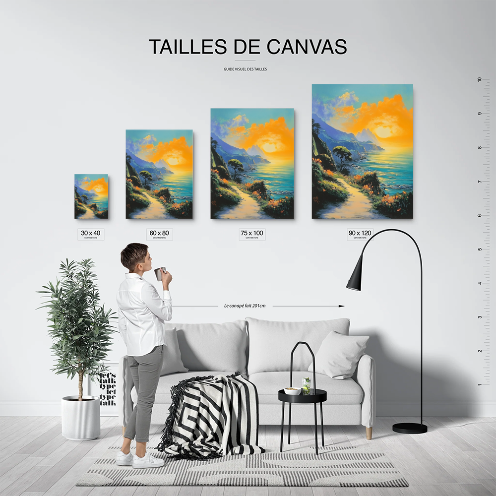 Tableau Paysage Moderne