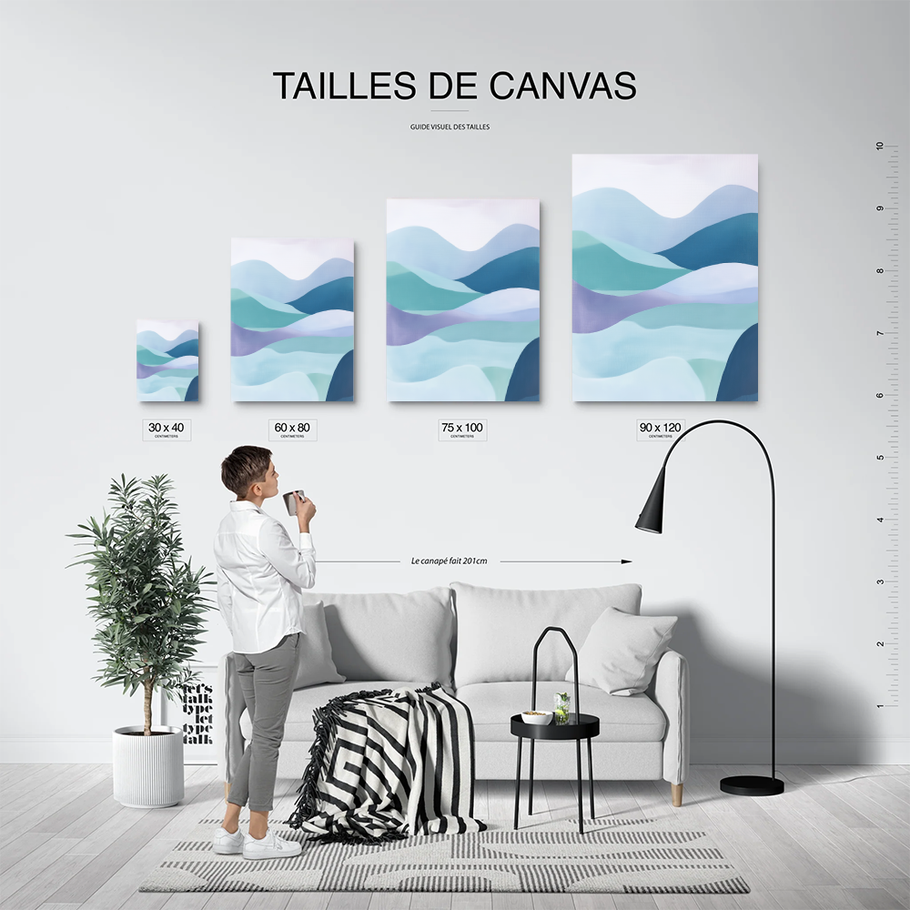 Tableau Zen Couleur