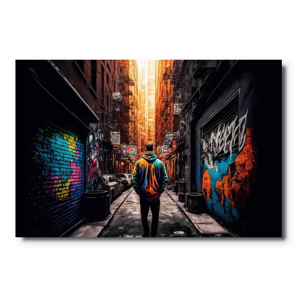 Tableau Street Art New York: Oeuvre Urbaine Unique | IA Galerie